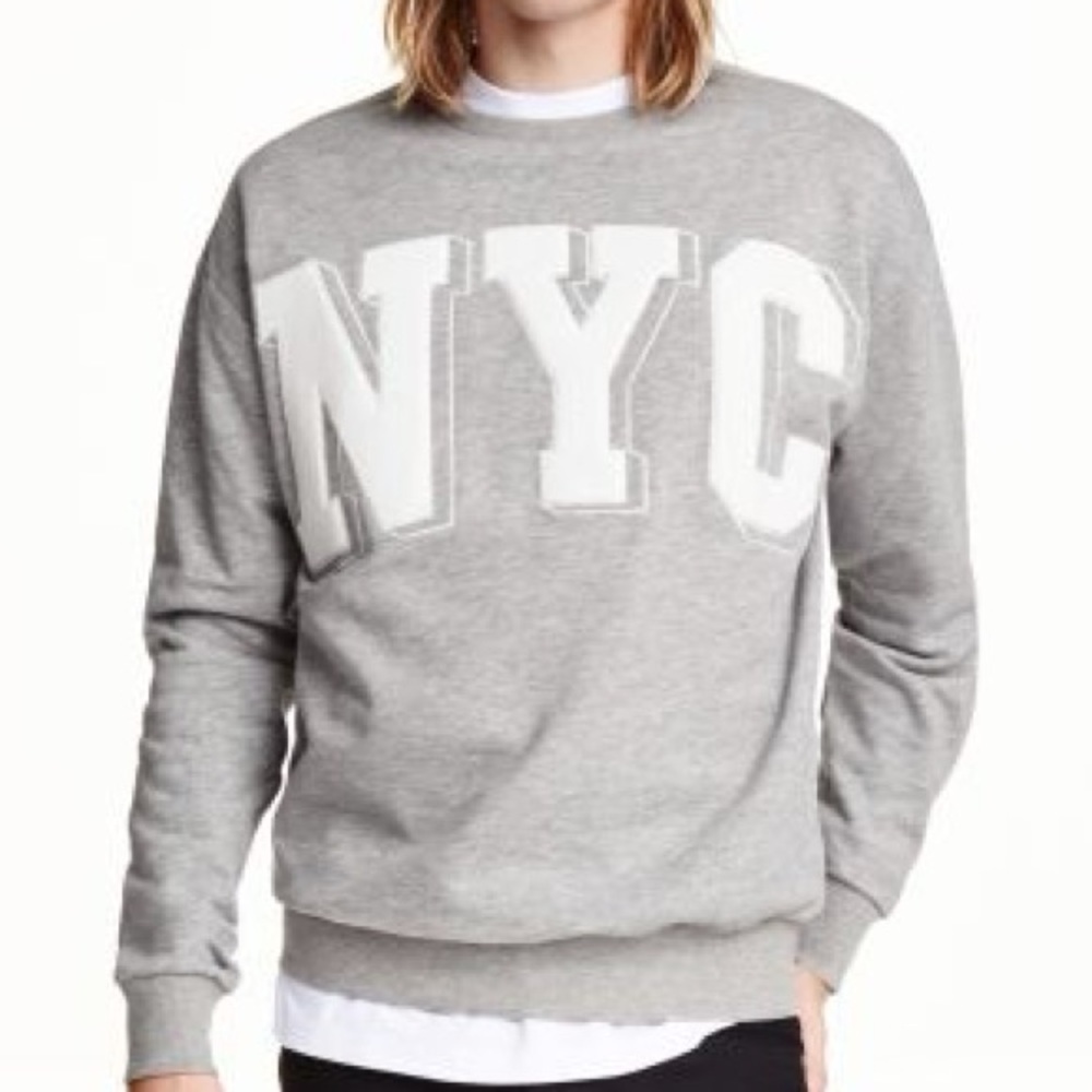 Divided H&M NYC Sweater Sweatshirt (oversized)
